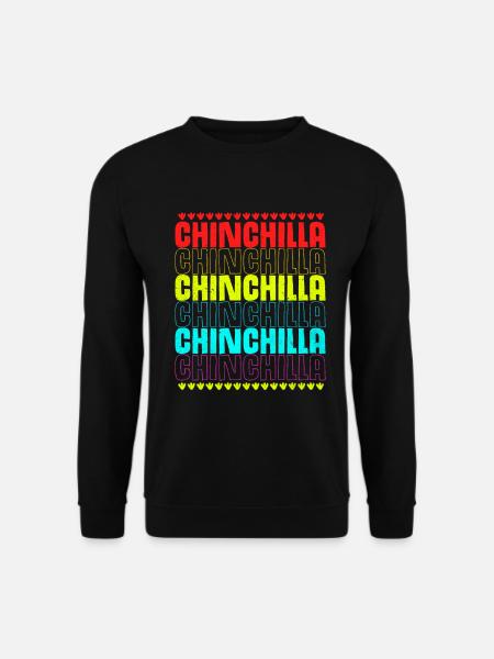 Chinchilla - Unisex Sweatshirt - black