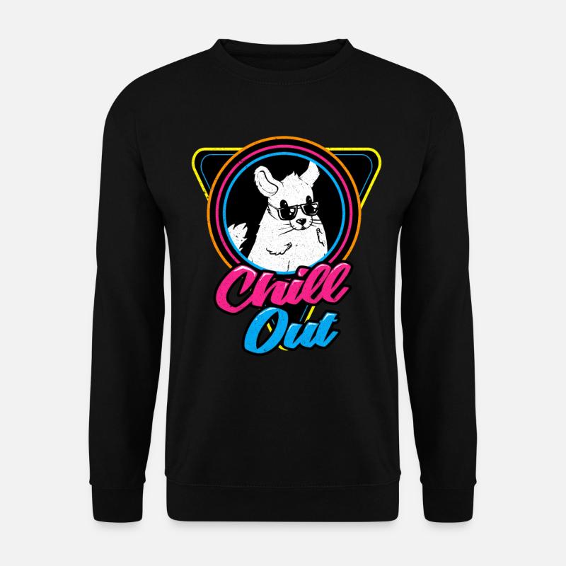 Chinchilla - Unisex Sweatshirt - black