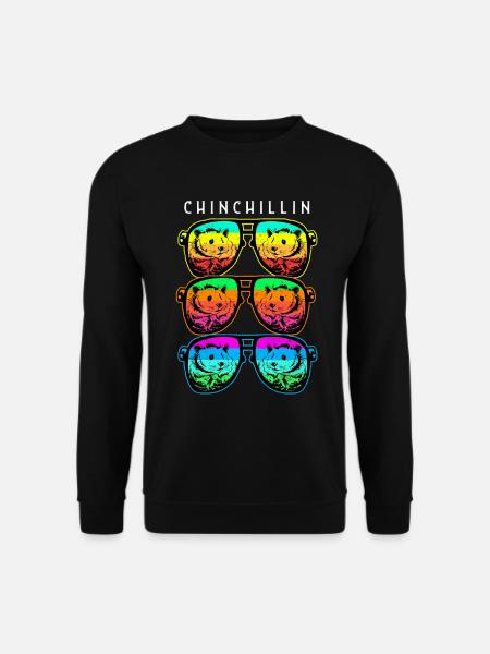 Chinchilla - Unisex Pullover - Schwarz
