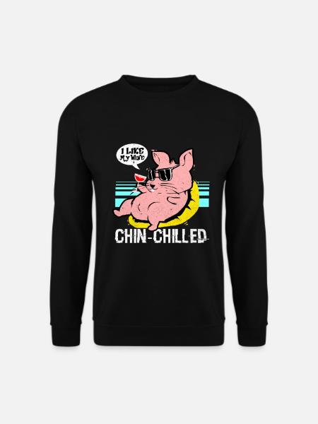 Chinchilla - Unisex Sweatshirt - black