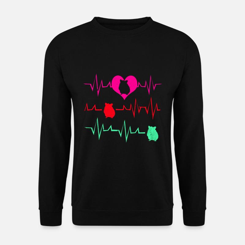 Chinchilla - Unisex Pullover - Schwarz