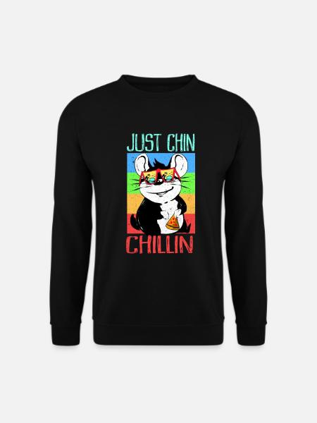 Chinchilla - Unisex Sweatshirt - black