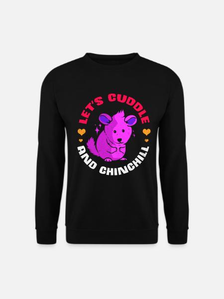 Chinchilla - Unisex Pullover - Schwarz