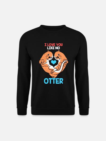 Otter - Unisex Sweatshirt - black