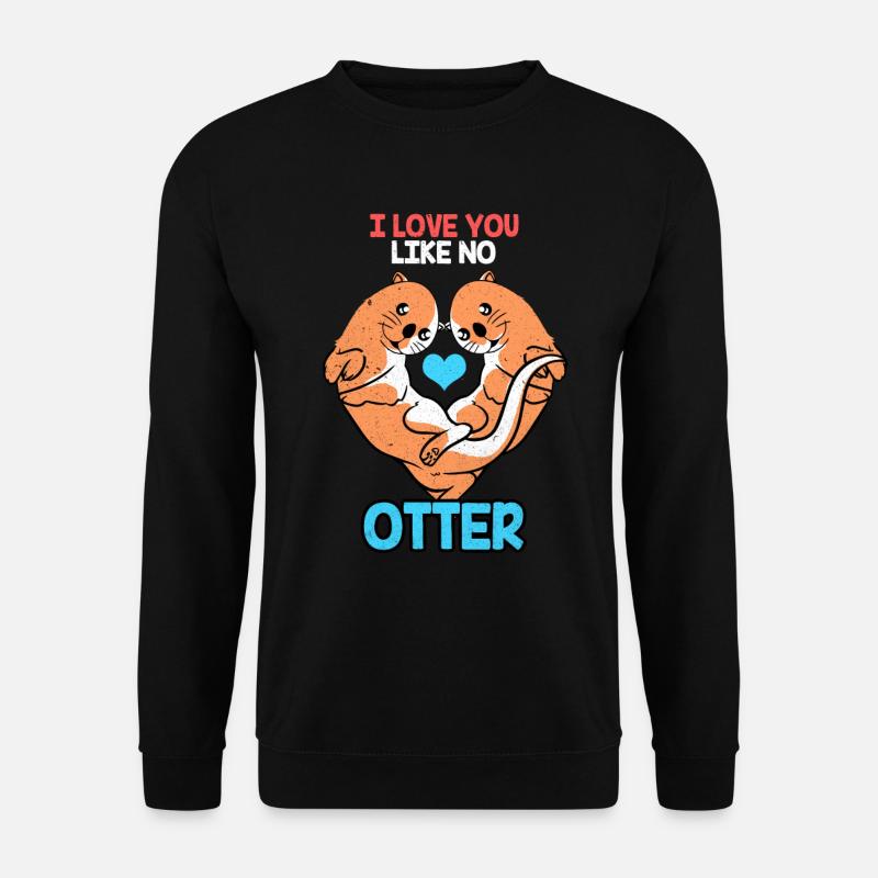 Otter - Unisex Pullover - Schwarz