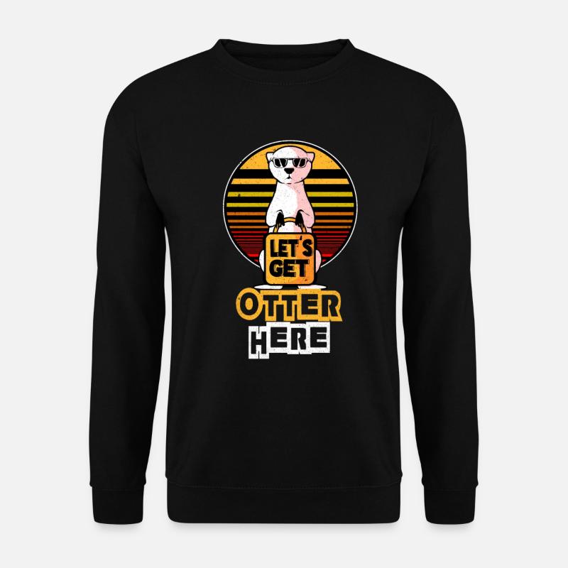 Otter - Unisex Pullover - Schwarz