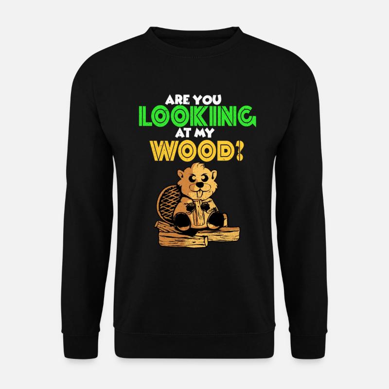 Beaver - Unisex Sweatshirt - black