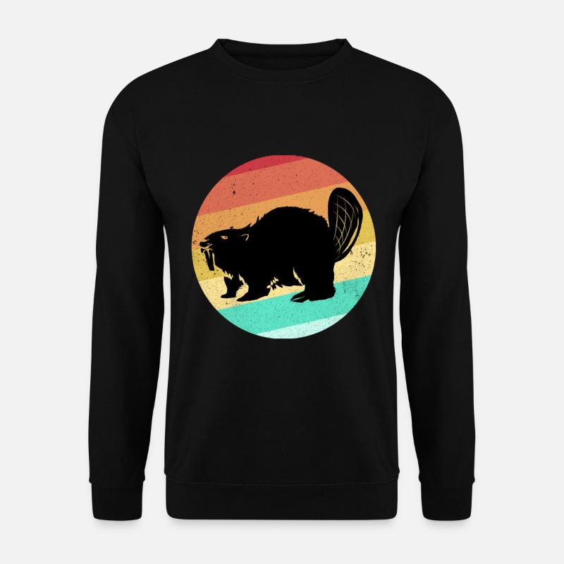 Beaver - Unisex Sweatshirt - black