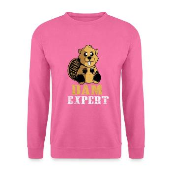 Beaver - Unisex Sweatshirt - pink - Front