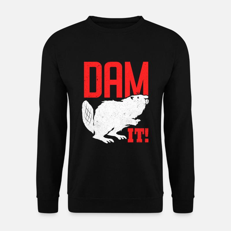 Beaver - Unisex Sweatshirt - black