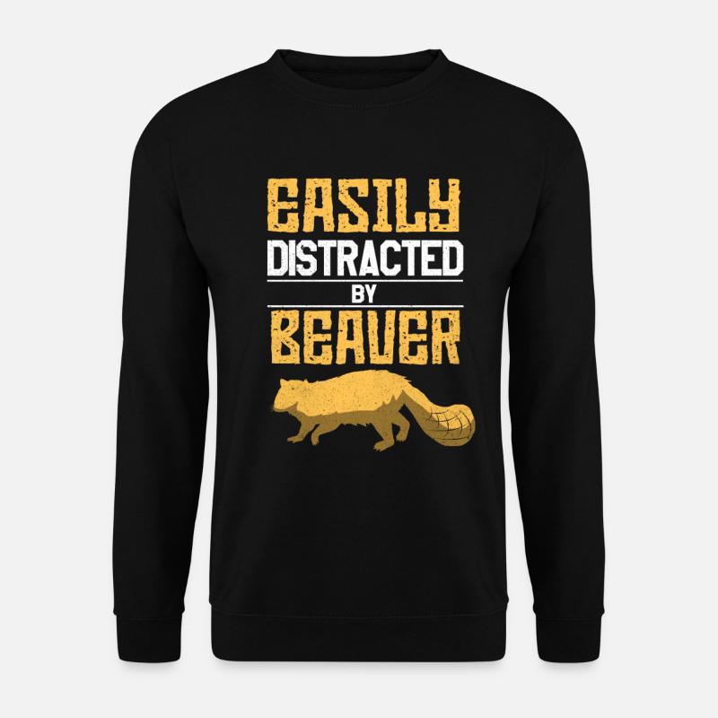 Beaver - Unisex Sweatshirt - black
