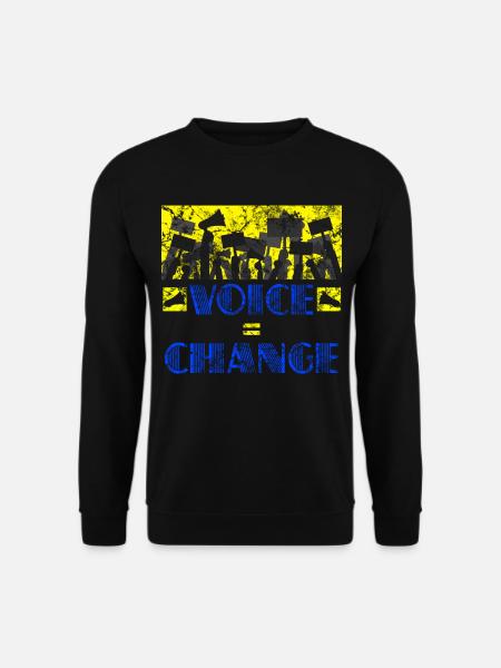 Politik und Politiker Wahlen - Unisex Pullover - Schwarz