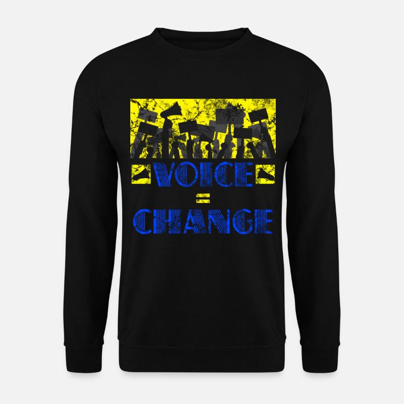 Politik und Politiker Wahlen - Unisex Pullover - Schwarz