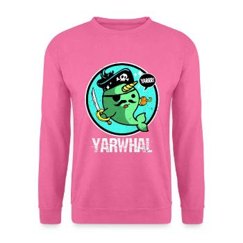 Narwal - Unisex Pullover - Pink - Vorne