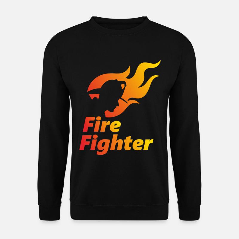 Feuerwehrmann - Unisex Pullover - Schwarz