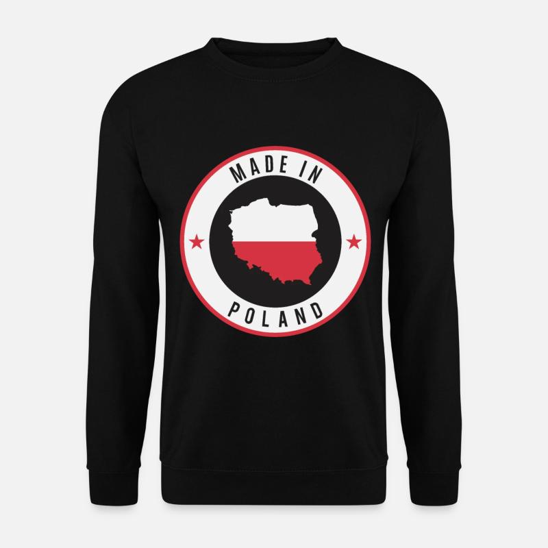 Poland - Unisex Sweatshirt - black