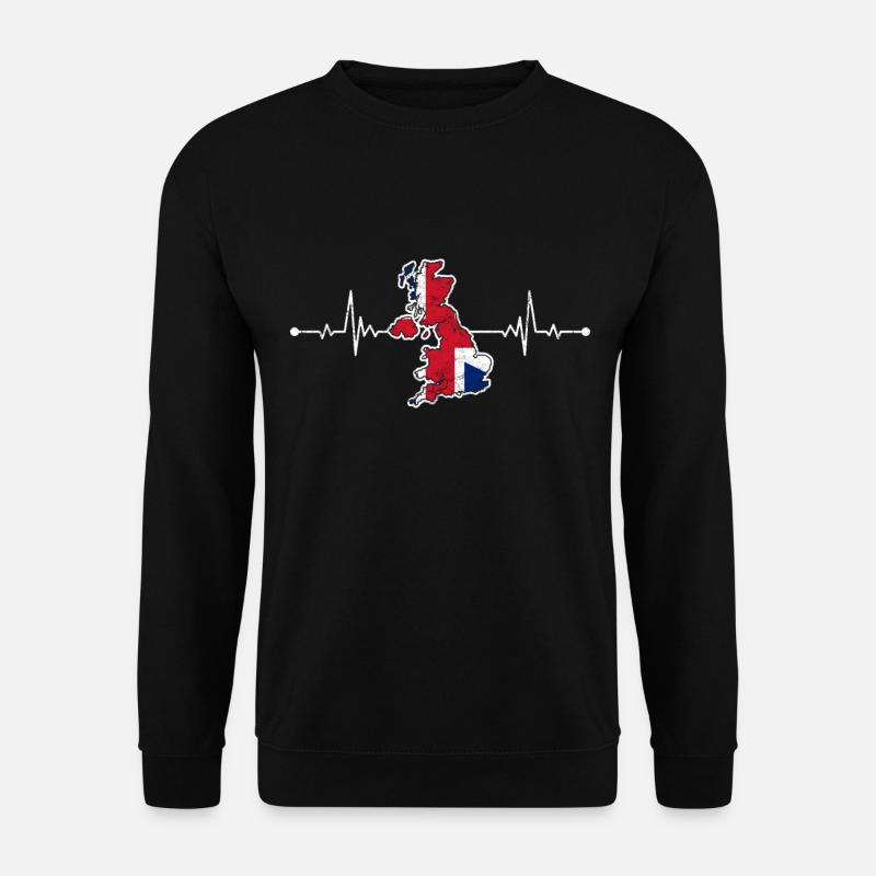 England - Unisex Pullover - Schwarz