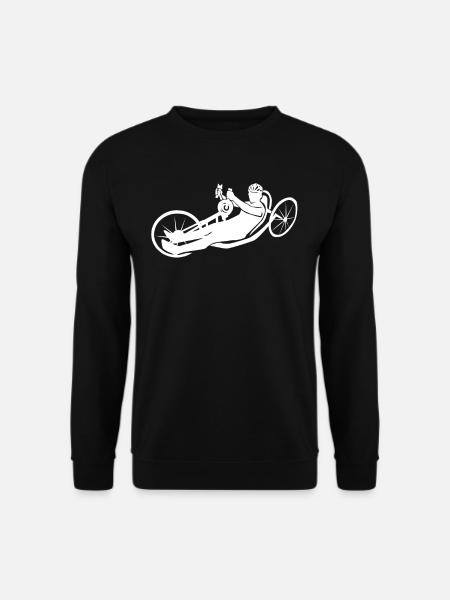 Cadeau de sport en fauteuil roulant - Sweat-shirt Unisexe - noir