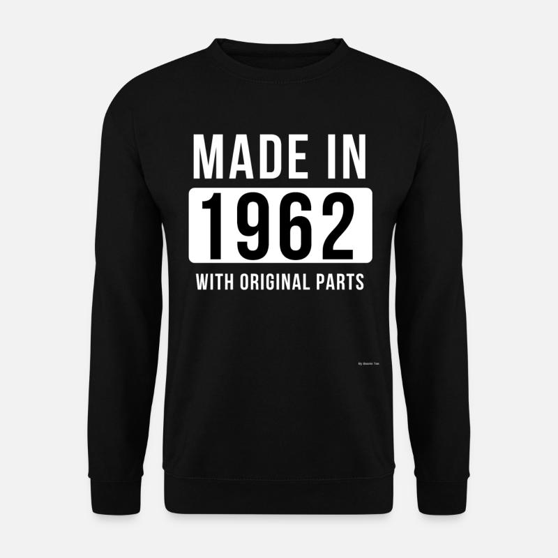 Made In 1962 - Unisex Sweatshirt - black