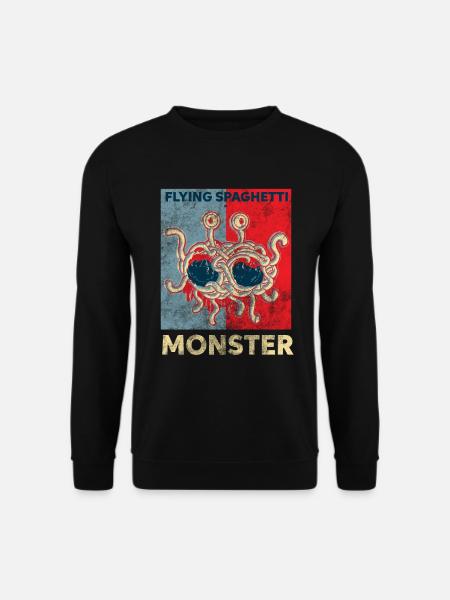 Pasta Spaghetti FSM Italien Nudeln Pesto Koch - Unisex Pullover - Schwarz