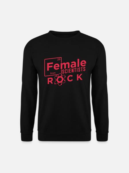 Scientist Geek - Unisex Sweatshirt - black