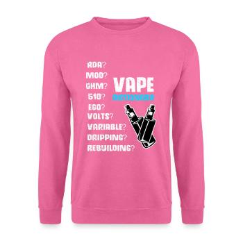 Vape - Unisex Pullover - Pink - Vorne