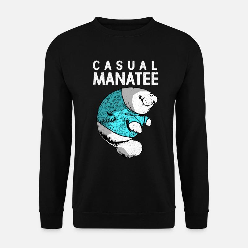 Vaches de mer - Sweat-shirt Unisexe - noir