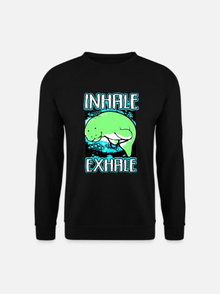Manatee - Unisex Sweatshirt - black