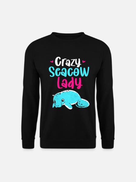 Manatee - Unisex Sweatshirt - black