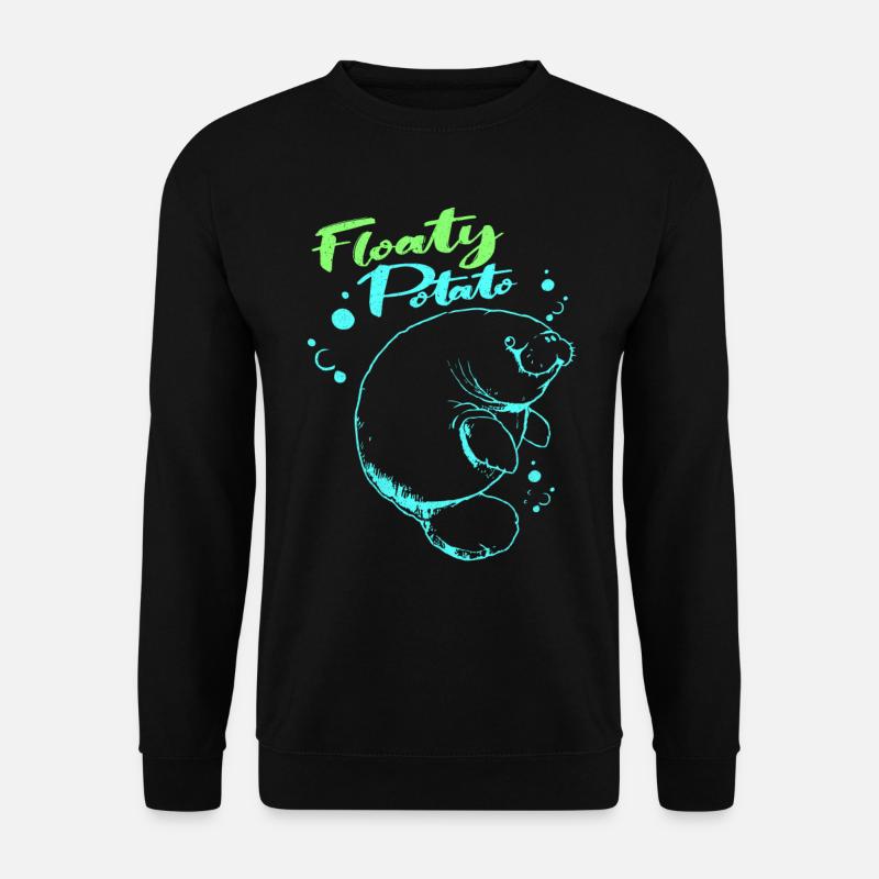 Manatee - Unisex Sweatshirt - black