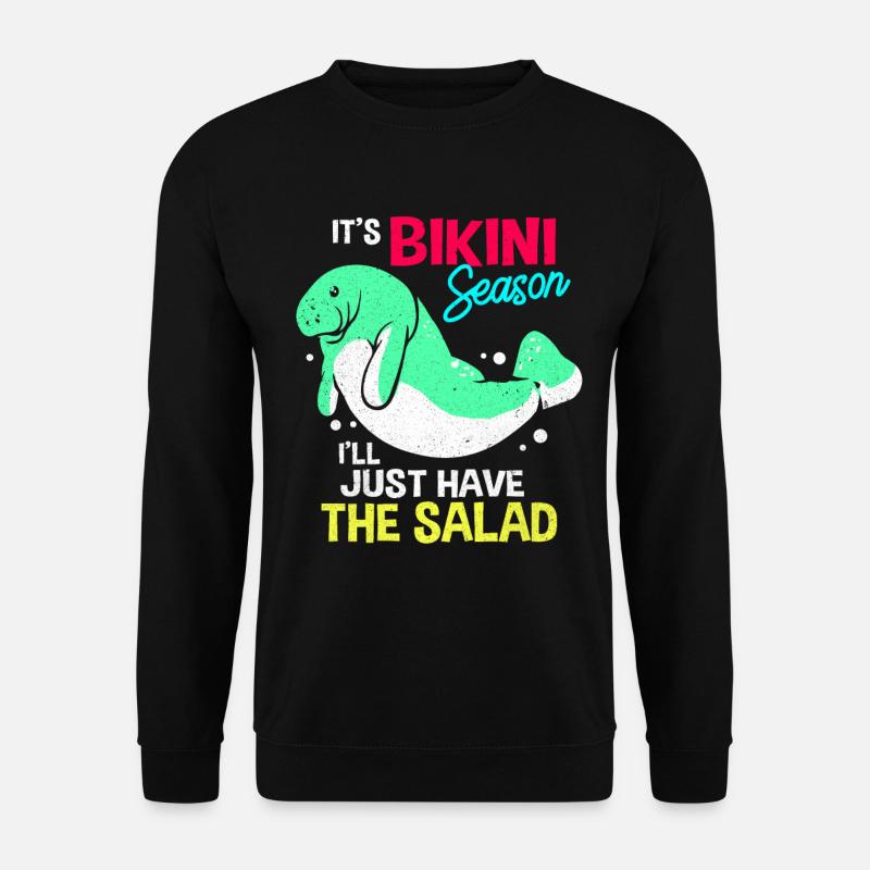 Manatee - Unisex Sweatshirt - black