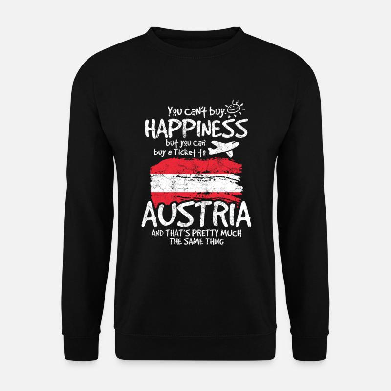 Austria - Unisex Sweatshirt - black