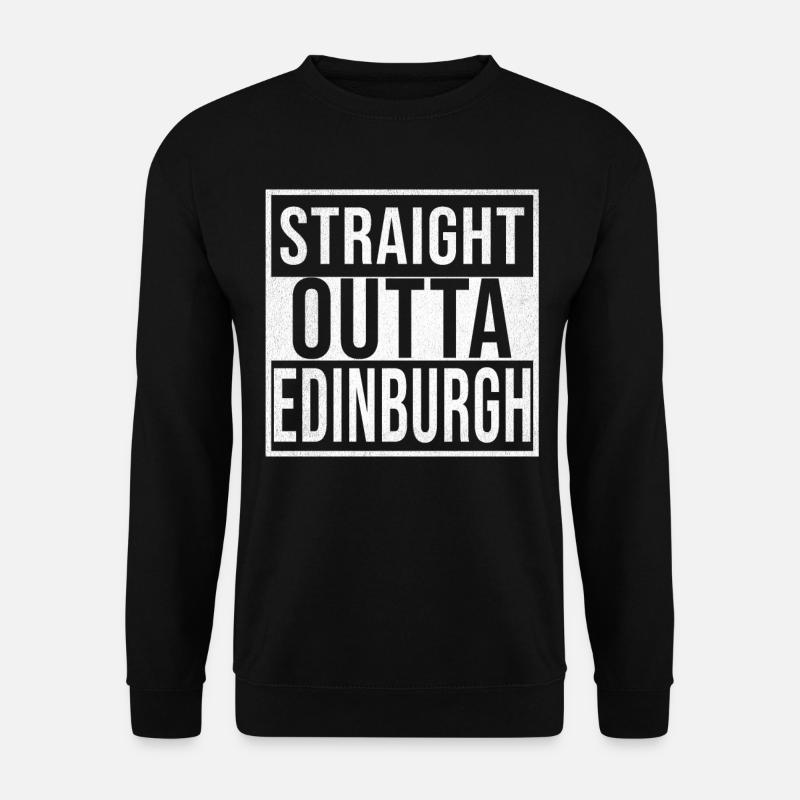 Direkt aus Edinburgh - Unisex Pullover - Schwarz