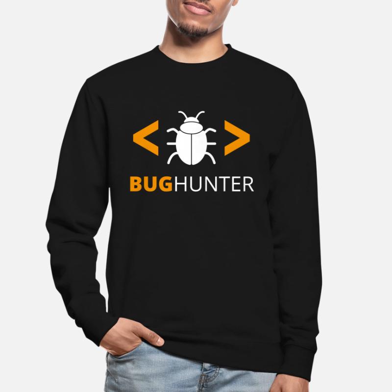 Bug Hunter programmer debugger Unisex Sweatshirt