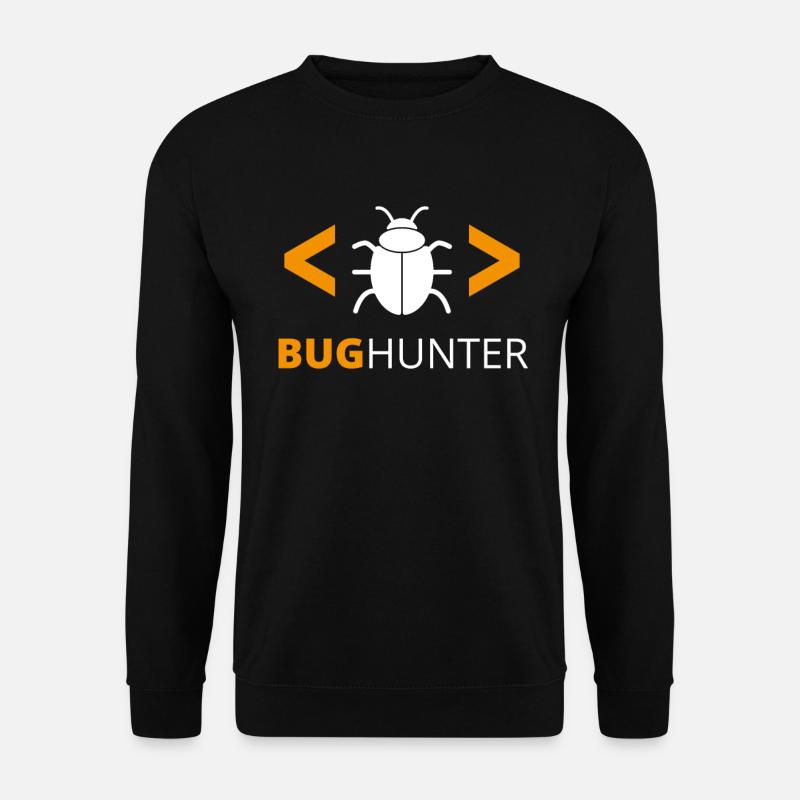 Débogueur de programmeur Bug Hunter - Sweat-shirt Unisexe - noir