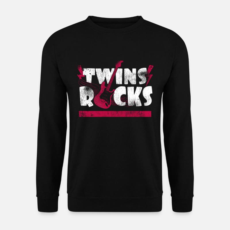 Twins - Unisex Sweatshirt - black
