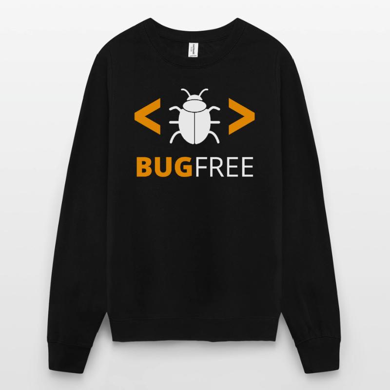 Bugfree Error Free Programmer Code Geek Unisex Sweatshirt