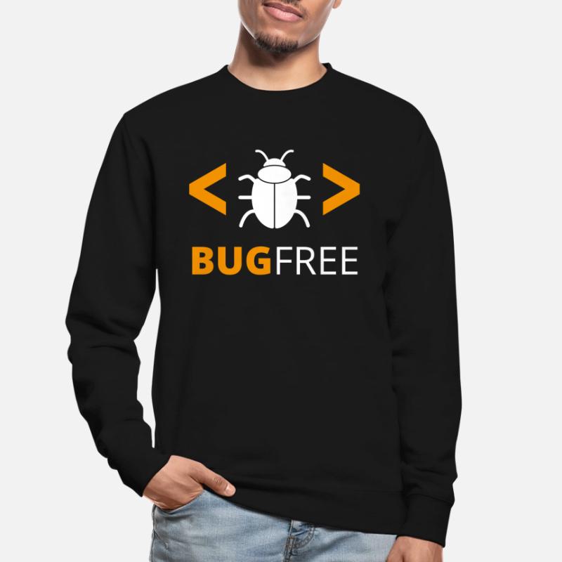 Bugfree Free Programmer Code Geek Sweat-shirt Unisexe