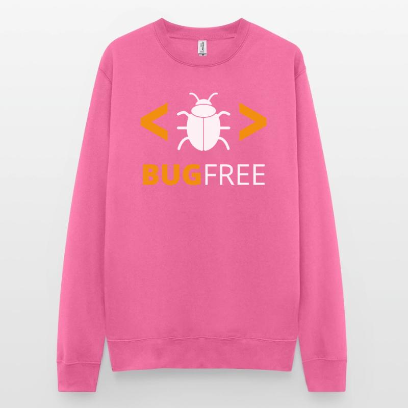 Bugfree Fehlerfrei Programmierer Code Geek Unisex Pullover