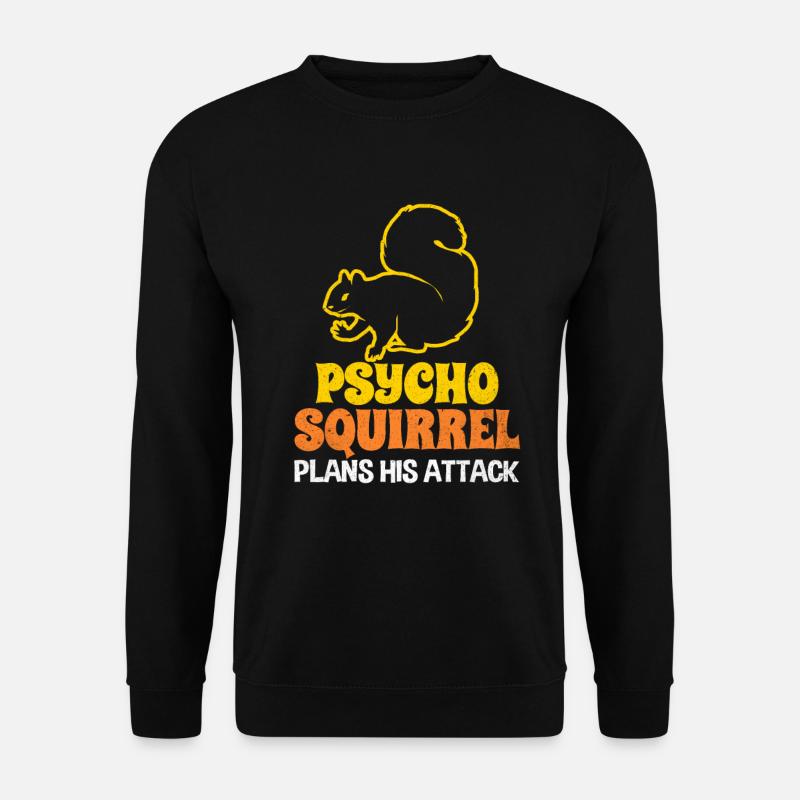 Squirrel - Unisex Sweatshirt - black