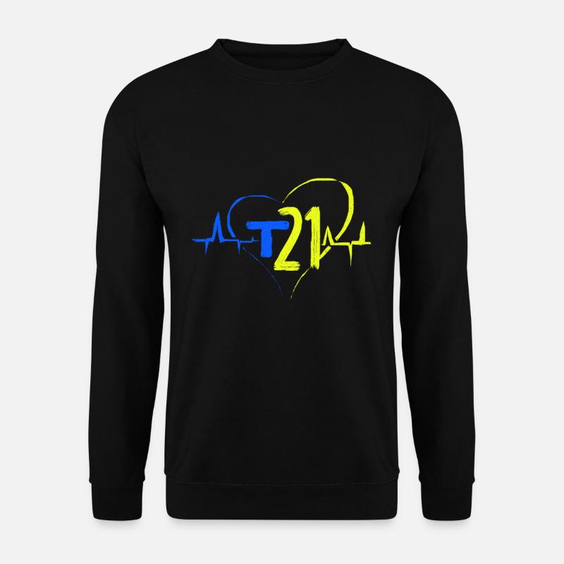 Down syndrome - Unisex Sweatshirt - black