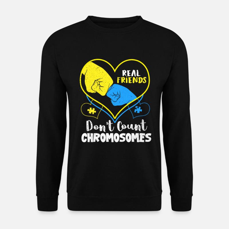 Down syndrome - Unisex Sweatshirt - black
