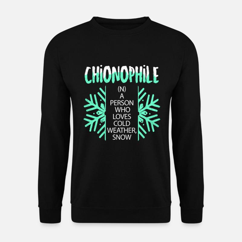 Ski Ski Ski Ski Ski - Sweat-shirt Unisexe - noir