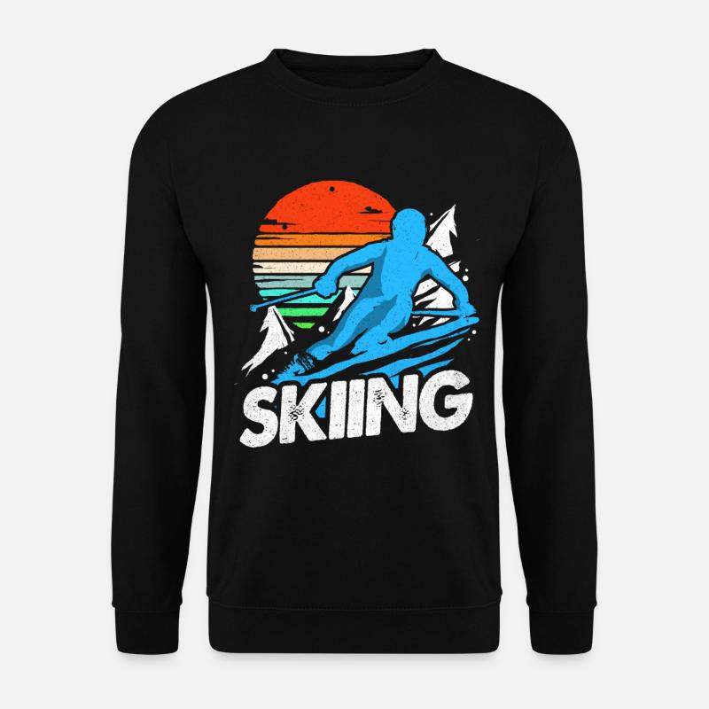 Ski Ski Ski Ski Ski - Sweat-shirt Unisexe - noir