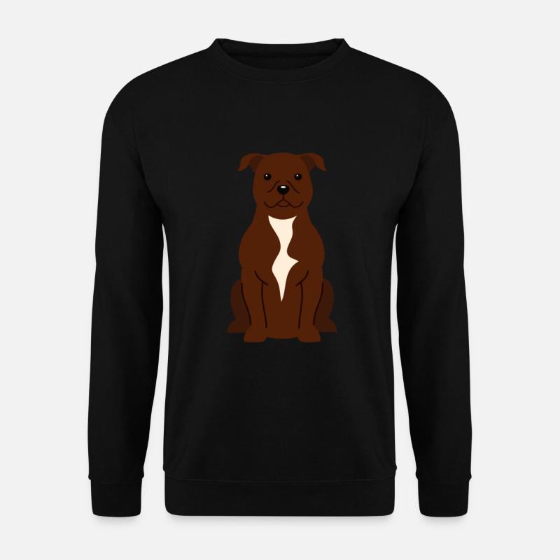 Staffordshire Bullterrier - Unisex Pullover - Schwarz