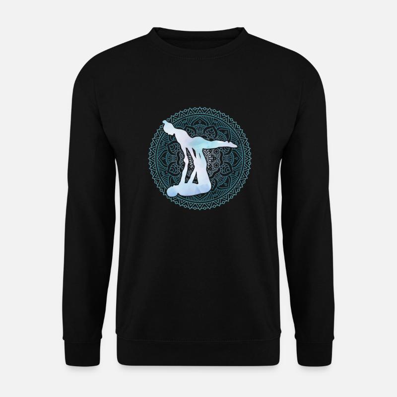 Dearadh Bronntanais Acroyoga - Sweat-shirt Unisexe - noir