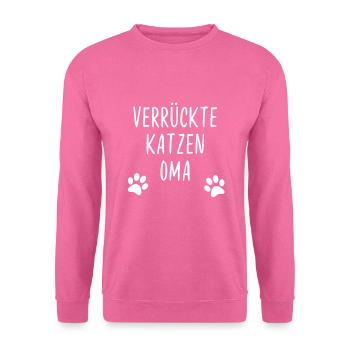 Cat Grandma Cat Kitten Cute - Unisex Sweatshirt - pink - Front