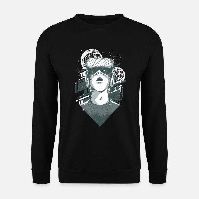 VR Faszination - Gaming experience - Unisex Pullover - Schwarz
