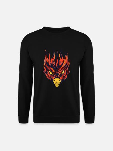 Burning Phoenix - Burning Phoenix - Unisex Sweatshirt - black