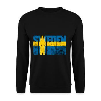 Suède - Sweat-shirt Unisexe - noir - Devant - Alina (178cm) & Michal (187cm)